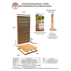 Dundalk Leisurecraft Canadian Savannah Outdoor Shower