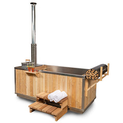 Canadian Timber - The Starlight Wood Burning Hot Tub