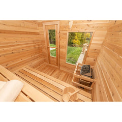 Dundalk Leisurecraft Canadian Timber 2-4 Person Luna Sauna | CTC22LU