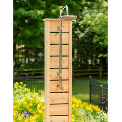 Dundalk LeisureCraft Canadian Timber Sierra Pillar Outdoor Shower