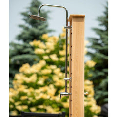 Dundalk LeisureCraft Canadian Timber Sierra Pillar Outdoor Shower