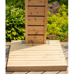 Dundalk LeisureCraft Canadian Timber Sierra Pillar Outdoor Shower