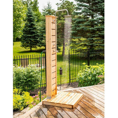 Dundalk LeisureCraft Canadian Timber Sierra Pillar Outdoor Shower