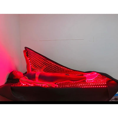 New JuvaPod 360° Total Body Red Light Therapy Sleeping Bag