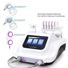 BRÜUN 40K Ultrasonic Cavitation Skin Rejuvenation 3.0 Slim Microcurrent R-F Vacuum Machine Body Shaping Skin Tightening for Spa & Home Use