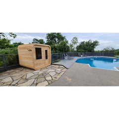 Dundalk Leisurecraft Canadian Timber 2-4 Person Luna Sauna | CTC22LU