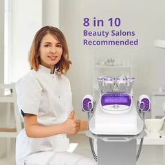 BRÜUN Pro S Shape 6 in 1 Cavitation Machine with Lipo Laser Pads Body Sculpting Facial Anti-Aging Skin Tightening for Startup Beauty Salons & Home Use